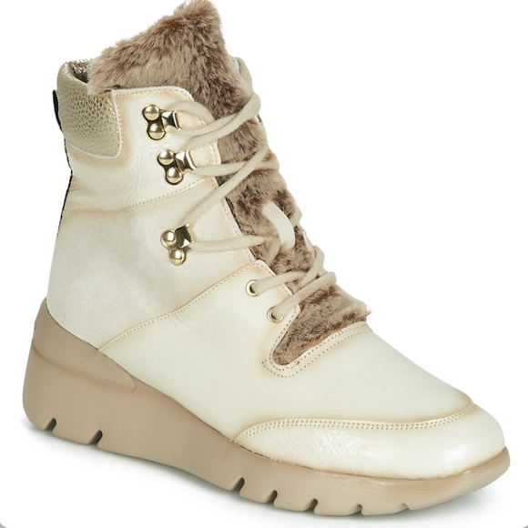 Hispanitas Shoes - Hispanitas Ruth Lace Up Wedge Booties